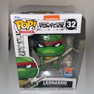 Funko Pop! TMNT Leonardo Figure - Green and Red